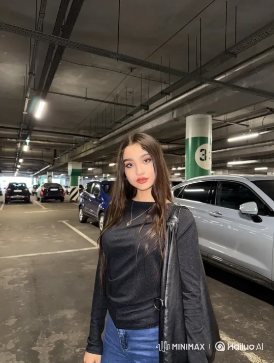 Unexpected Connection Between Woman and Officer in Parking Garage – AI Generated Video | Hailuo AI