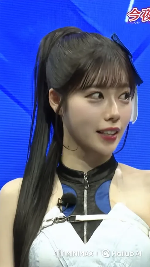 Young Woman Surprised by Sudden Water Cascade – AI Generated Video | Hailuo AI