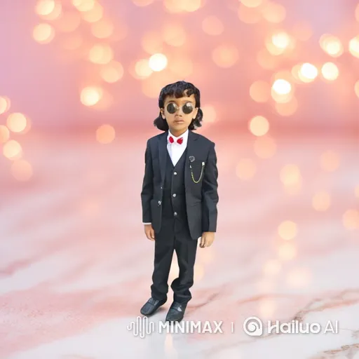 Stylish Boy in Suit Walks Confidently with Dynamic Camera Movement – AI Generated Video | Hailuo AI