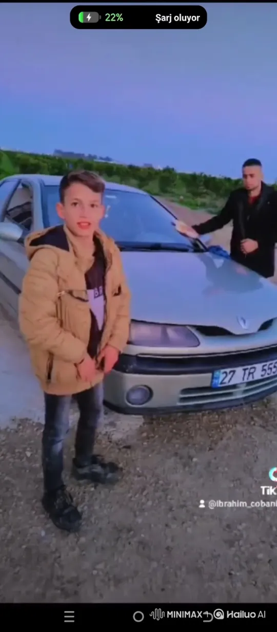 Young Boy Witness to Rural Roadside Arrest – AI Generated Video | Hailuo AI