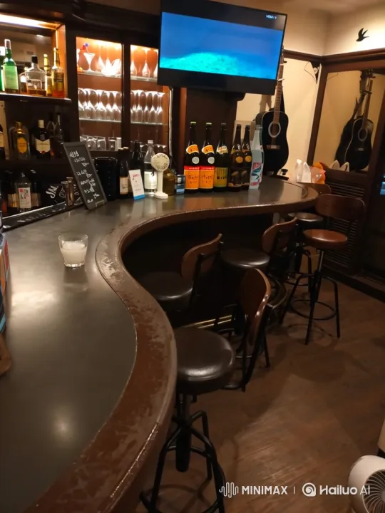 Bar Transforms into Enchanted Forest in Surreal Video – AI Generated Video | Hailuo AI