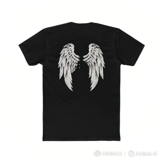 Animated Angel Wings T-Shirt Animation – AI Generated Video | Hailuo AI