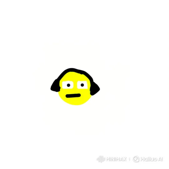Yellow Character Launched into Space with Fiery Trail – AI Generated Video | Hailuo AI