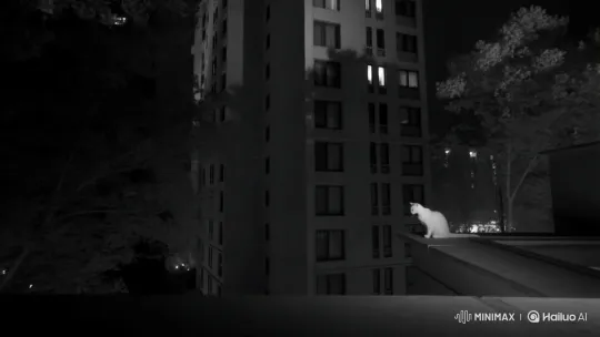Cat Miraculously Escapes 9th Floor Fall, Mocks Camera – AI Generated Video | Hailuo AI