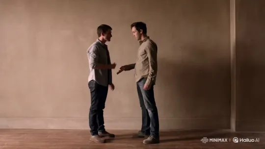 Man Uses Magic to Throw Victim Into Wall – AI Generated Video | Hailuo AI