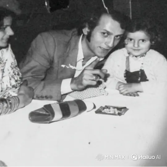 Vintage Family Portrait Captures Quiet Intimacy – AI Generated Video | Hailuo AI