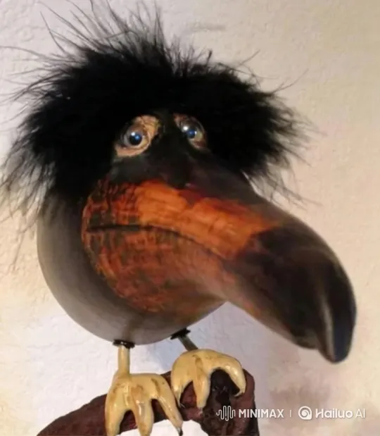 Bird-like Sculpture in Space Battle with Jesus – AI Generated Video | Hailuo AI