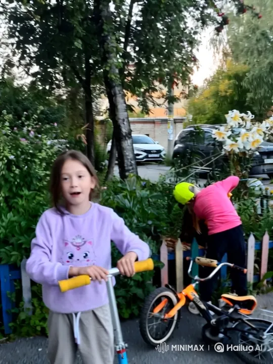 Young Girl's Mysterious Encounter with Clone and Fire-Starting Transformation – AI Generated Video | Hailuo AI