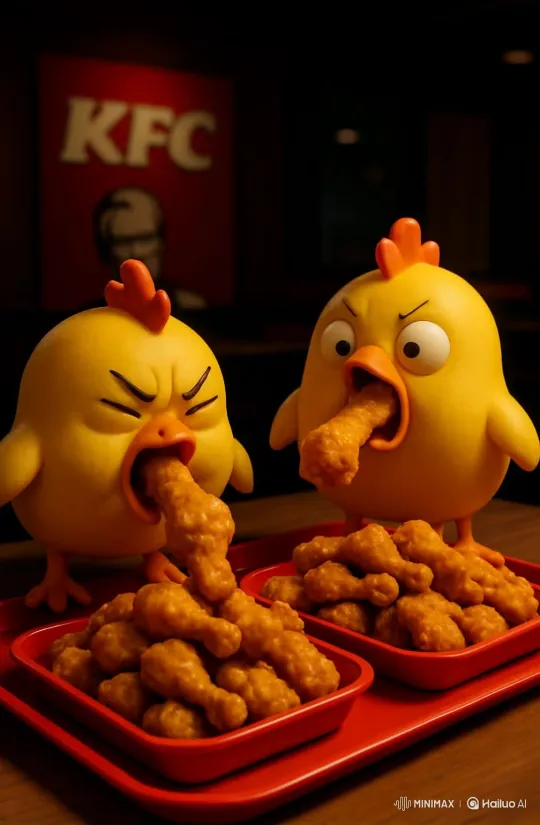 KFC Introduces New Crispy Chicken Legs – AI Generated Video | Hailuo AI