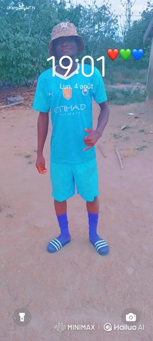 Young Man in Soccer Uniform in Natural Setting – AI Generated Video | Hailuo AI