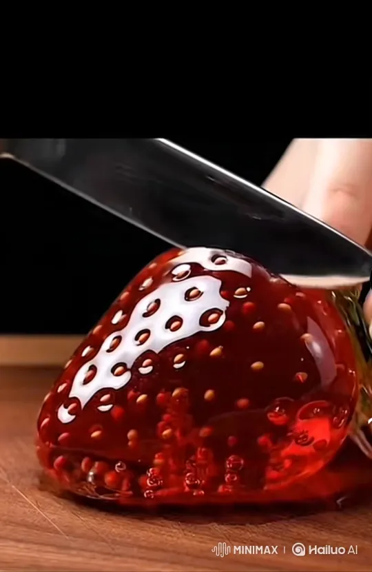 Artful Slicing of Fruits with a Knife – AI Generated Video | Hailuo AI