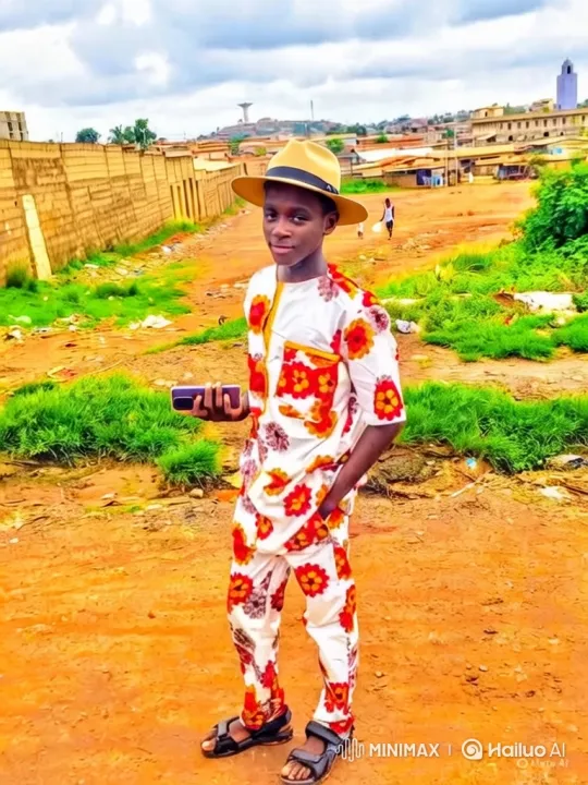Young Man in White Outfit Enters Luxury Sedan on Dirt Road – AI Generated Video | Hailuo AI
