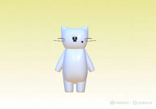 Animated Cat Letz Delivers a Hilarious Concert Dance Performance – AI Generated Video | Hailuo AI