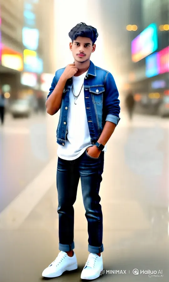 Young Man Meets Prime Minister Modi on City Street – AI Generated Video | Hailuo AI