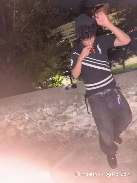 Young Man Struck by Lightning on Stone Wall – AI Generated Video | Hailuo AI