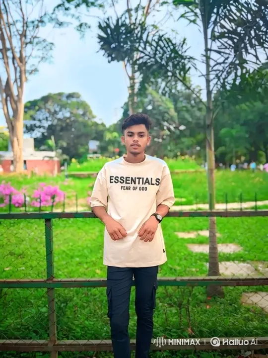 Young Man in Park: A Study in Calmness and Focus – AI Generated Video | Hailuo AI