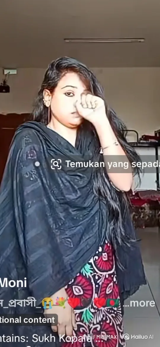 Young Woman Reflects on Emotions in Solitary Room – AI Generated Video | Hailuo AI