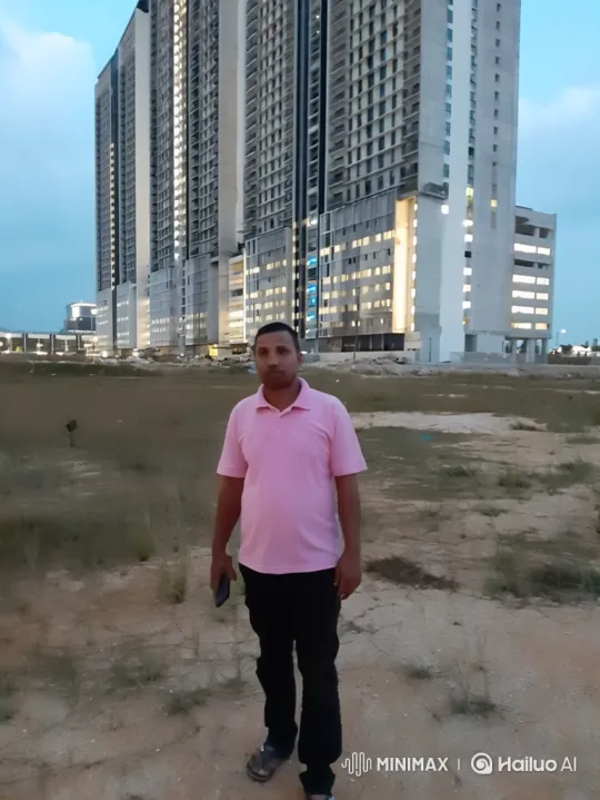 Man Prepares for Departure in Dusk Field – AI Generated Video | Hailuo AI