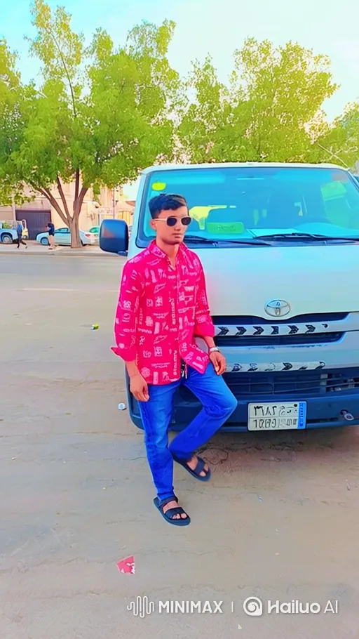 Young Man Prepares to Move Forward on a Sunny Day – AI Generated Video | Hailuo AI