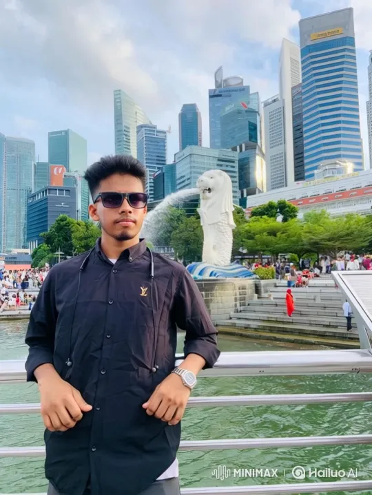 Young Couple Sharing a Moment on a City Promenade – AI Generated Video | Hailuo AI