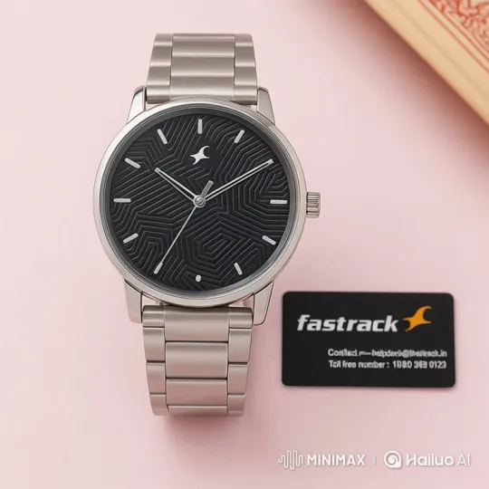 Fastrack Watch Display and Sale Announcement – AI Generated Video | Hailuo AI