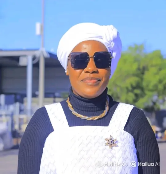 Stylish Woman in White Pinafore and Sunglasses - Serene Outdoor Shot – AI Generated Video | Hailuo AI