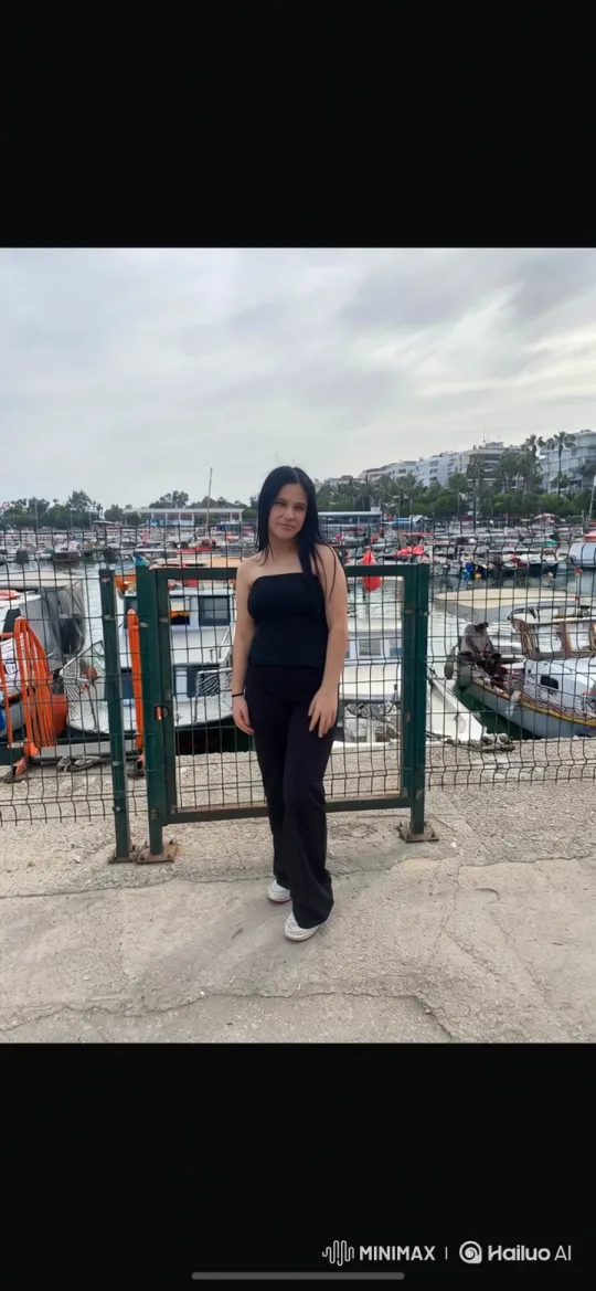 Unspoken Connection Between Police Officer and Woman on Pier – AI Generated Video | Hailuo AI