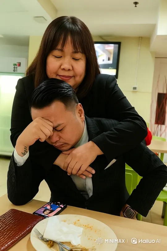 Couple's Joyful Embrace and Dance in Restaurant – AI Generated Video | Hailuo AI