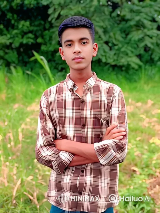 Young Man in Nature Displaying Subtle Emotion – AI Generated Video | Hailuo AI