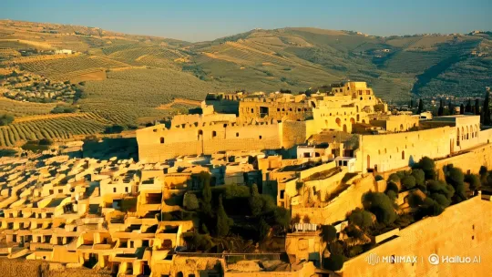 Cinematic Journey Through Palestine's Timeless Beauty and Resilience – AI Generated Video | Hailuo AI
