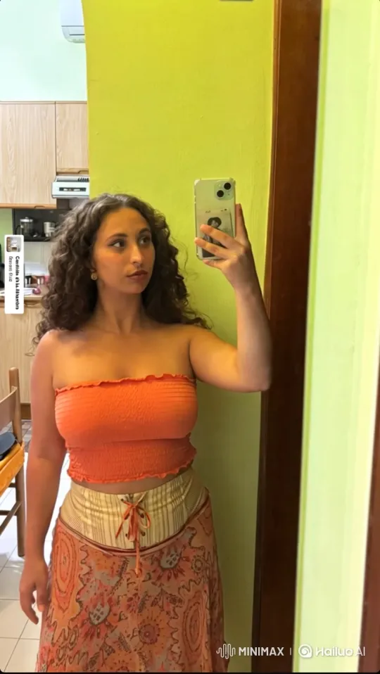 Young Woman Changes Clothes, Leaves Camera Empty – AI Generated Video | Hailuo AI