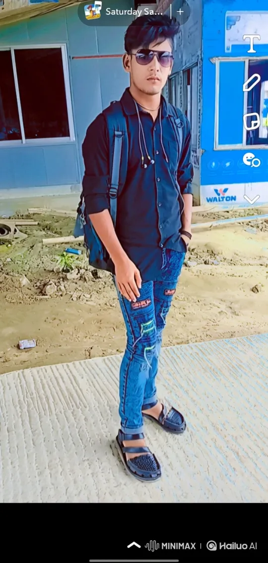 Young Man Poses Outdoors with Subtle Movements – AI Generated Video | Hailuo AI