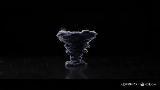 Mysterious Dark Tornado Phenomenon Captured – AI Generated Video | Hailuo AI