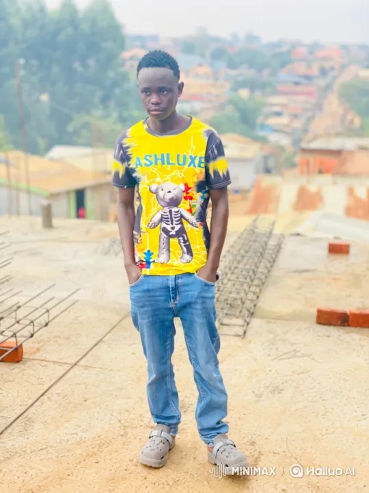 Young Man on Rooftop with Cityscape Background – AI Generated Video | Hailuo AI