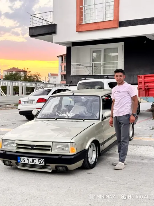 Young Man Surprised and Delighted by Dual Cheek Kisses – AI Generated Video | Hailuo AI