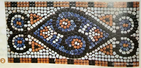 Mosaic Pattern Creation on White Paper Background – AI Generated Video | Hailuo AI