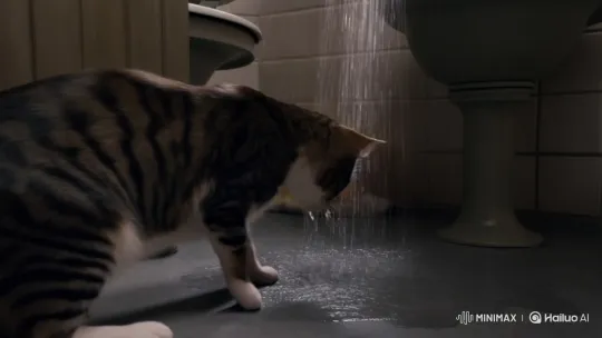 Cat Transforms into Mermaid, Joins Pod Under Moonlit Sea – AI Generated Video | Hailuo AI
