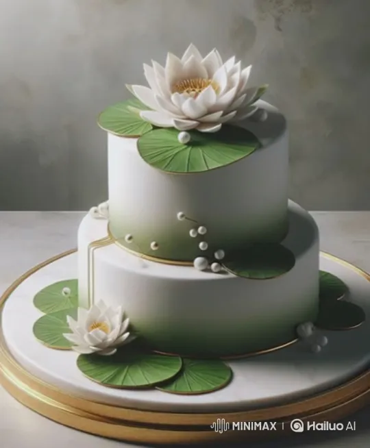 Elegant Cake Slicing with Precision and Artistry – AI Generated Video | Hailuo AI