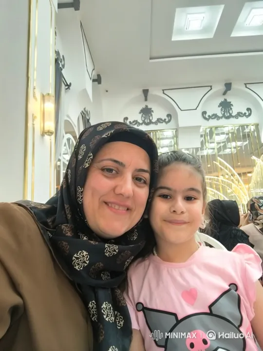 Woman and Girl Share Tender Moment of Affection – AI Generated Video | Hailuo AI