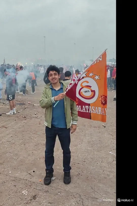 Galatasaray Girl Takes Charge, Escapes with Protagonist – AI Generated Video | Hailuo AI