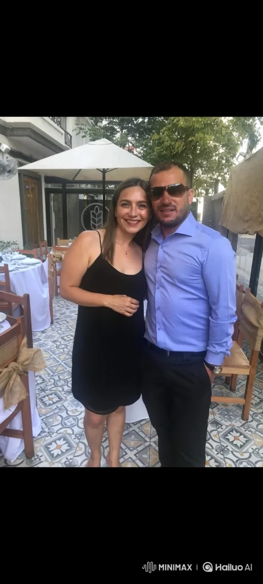 Change in Affection: Woman Kisses New Man on Patio – AI Generated Video | Hailuo AI