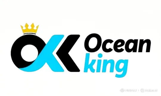 Fishing Scene with 'Ocean King' Logo Display – AI Generated Video | Hailuo AI