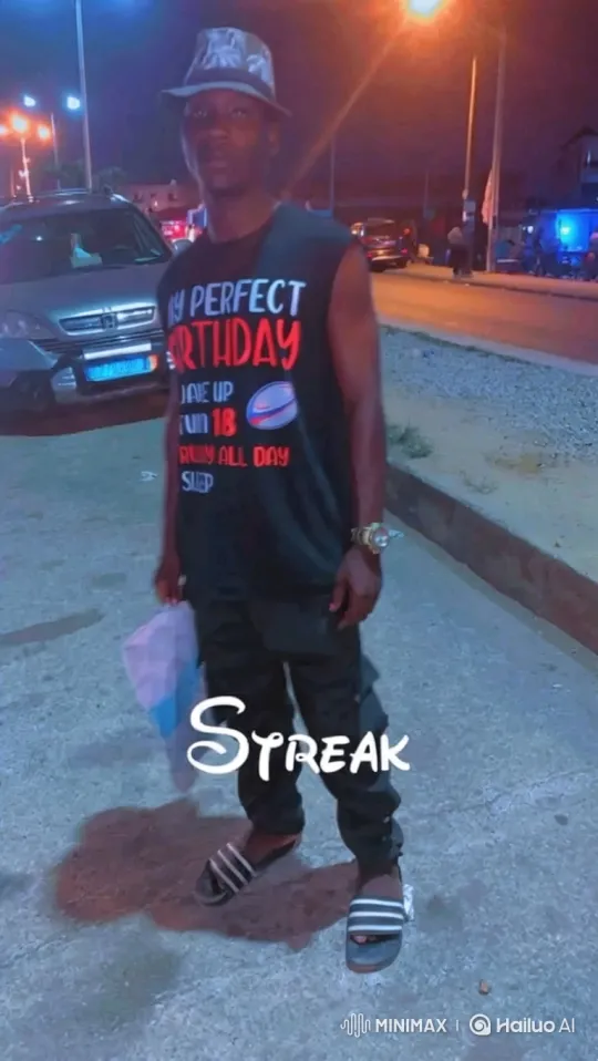Young Man Monitored by Approaching Armed Group at Night – AI Generated Video | Hailuo AI