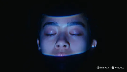 Hypnotic Manipulation by Glowing Screen – AI Generated Video | Hailuo AI