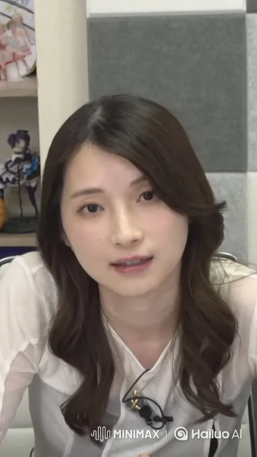 Young Woman Submerges in Still Night Water – AI Generated Video | Hailuo AI
