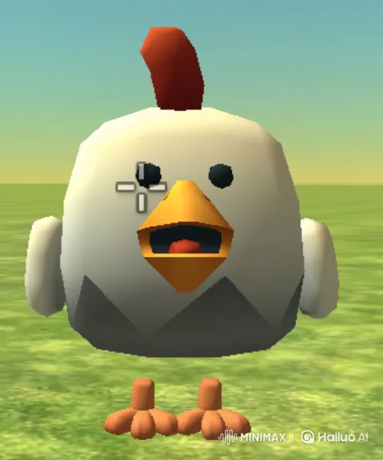 Stylized Chicken Enjoying Potato Chips on a Plane – AI Generated Video | Hailuo AI