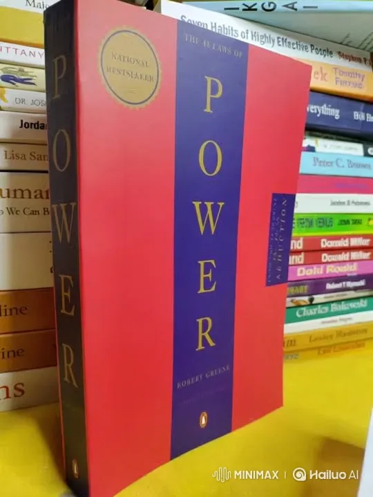The 48 Laws of Power Book Unfolds and Closes – AI Generated Video | Hailuo AI