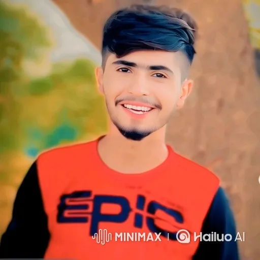 Young Man in Red Shirt Shows Warm Smile – AI Generated Video | Hailuo AI