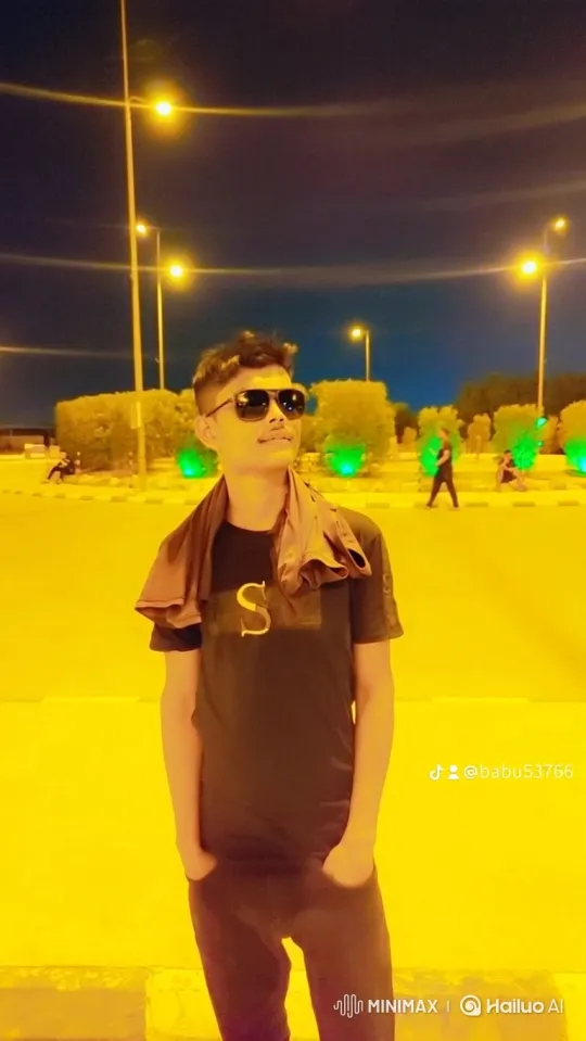 Nighttime Park Encounter: A Moment of Silent Connection – AI Generated Video | Hailuo AI