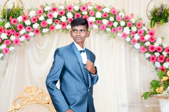 Young Man Meets Prime Minister Modi in Elegant Setting – AI Generated Video | Hailuo AI